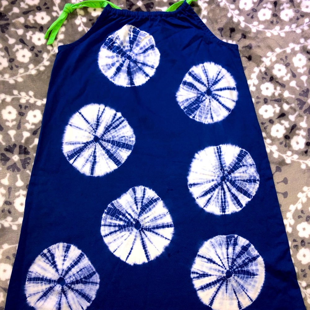 Hanna Andersson Girls Sundress size 140 (US 10).